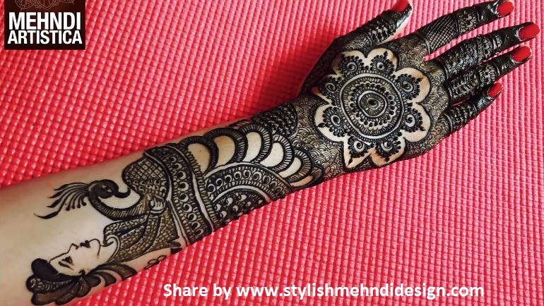 Excellent Intricate Full Hand Mehndi Design For Shagun Festivals ...
