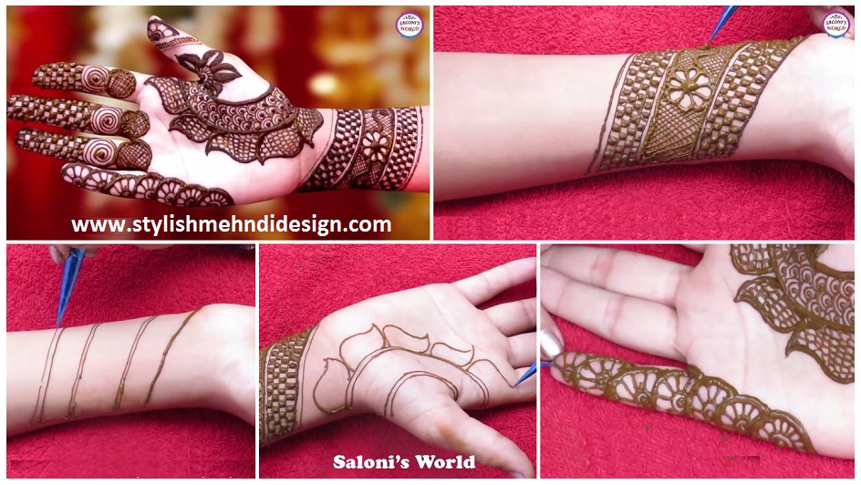 Latest Mehndi Designs For Hands Arabic Henna Tattoo - Mehndi Designs