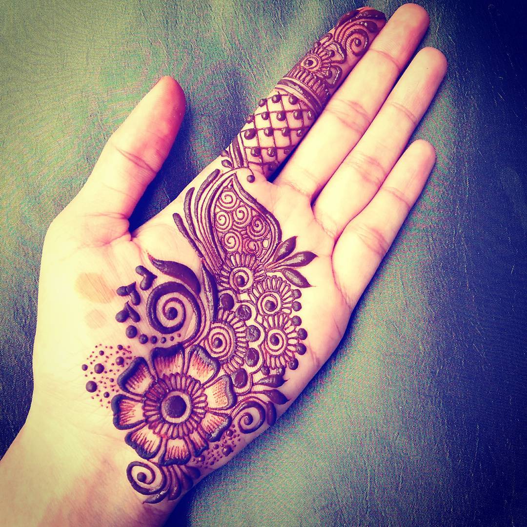simple-henna-design-for-hand-1 - Mehndi Designs
